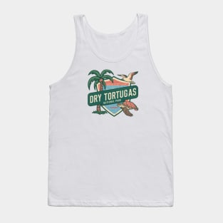 Retro Dry Tortugas National Park Wildlife Tank Top